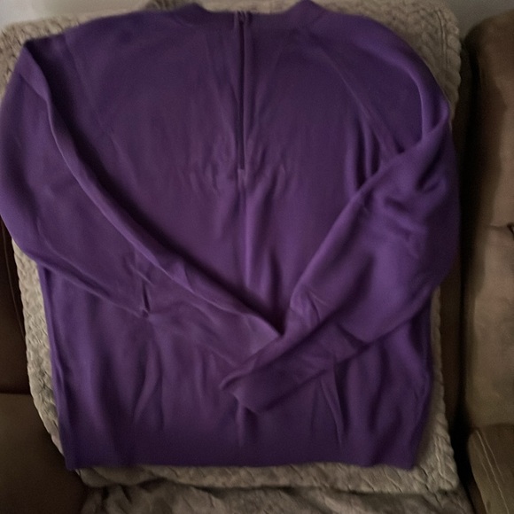 Purple sweater women’s 1X - Picture 4 of 7
